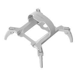 Soporte de aterrizaje Sunnylife para DJI Mini 4 Pro extensible 30mm naranja