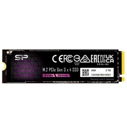 Disco Duro Silicon Power P34A6X 2TB SSD M.2 PCIe Gen3x4 NVMe 2200MB/s