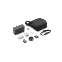 Micrófono DJI Mic Mini 2 inalámbrico omnidireccional con estuche carga y clip magnético