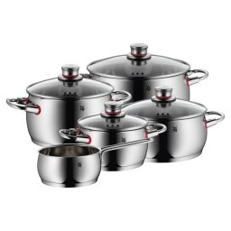 Juego de cacerolas WMF Quality One 9 piezas acero inoxidable