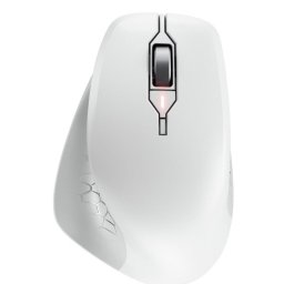 Ratón CHERRY JW-8550-0 inalámbrico 4000 DPI gris blanco ergonómico