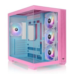 Caja PC Thermaltake View 380 TG ARGB Blanco Vidrio Templado ATX