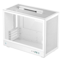 Caja PC DeepCool CH160 PLUS WH Small Form Factor Blanco Micro ATX Mini-ITX