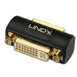 Cambiador de género para cables DVI-I Lindy 41233 Negro