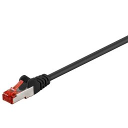 Cable de red Goobay 68698 Cat6 S/FTP 3 m Negro