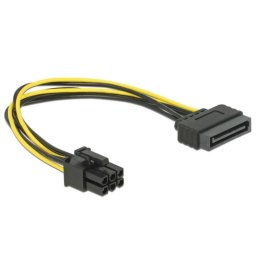Cable de alimentación interna DeLOCK 82924 SATA a PCI-E 0,21 m
