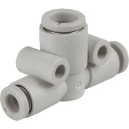 SMC PNEUMATIK KQ2T04-06A - Conexión de inserción en T, 2 diámetros de