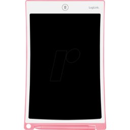 LOGILINK AA0181 - Tablero de escritura LCD, 139X206 mm, rosa