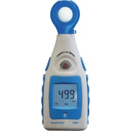 PEAKTECH 5165 - Luxómetro digital, de 0 a 200 000 lux