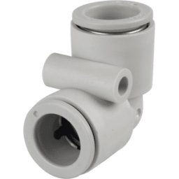 SMC PNEUMATIK KQ2L12-00A - Conexión por enchufe, acodada, diámetro de 12 mm <