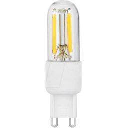 SCHIEFER LIGHTING SCHI L022180800 - Lámpara LED G9, 3 W, 270 lm, 2700 K, filamento, regulable, claro