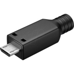 GOOBAY 80172 - Conector micro USB, 2,5 W, 0,5 A, 480 Mbps, USB 2,0