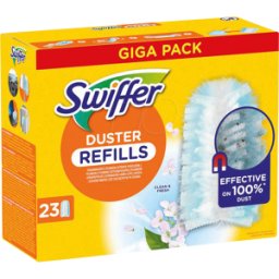 SWIFFER 711135 - Swiffer imán de polvo refill pack 23 paños