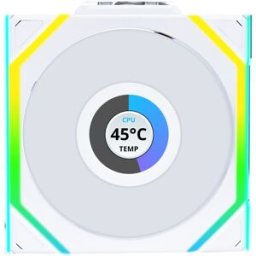 Lian-Li Ventilador UNI FAN SL120 LCD Wireless RGB PWM Blanco 120mm