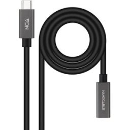 Nanocable Cable USB 3.2 Gen2x2 4K/60Hz USB-C M/H 1,5 M
