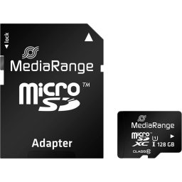 Mediarange MR945 Micro SDXC 128GB UHS-I Clase 10 + Adaptador SD
