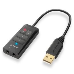 Sharkoon SB2 Tarjeta de Sonido 7.1 USB