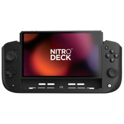 CRKD Nitro Deck Portátil con Pantalla OLED para Nintendo Switch/OLED Negro