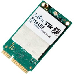 Tarjeta de Red Mikrotik R11E-LR2 Mini PCI Express 2,4 GHz Banda Única Alámbrico Verde