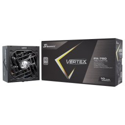 Fuente de Alimentación Seasonic 750W 80PLUS Platinum VERTEX PX-750 Modular ATX12V 3.0 Extras gestión cables