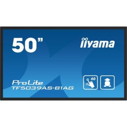Monitor iiyama TF5039AS-B1AG 49.5″ 4K 40 Puntos Táctil VA 500cd/m² Android 11 IP54