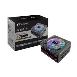 Fuente de Alimentación Thermaltake 750W Certificación 80 Plus Gold Toughpower GF3 ARGB 750W Gestión de cables y 5 PCIe