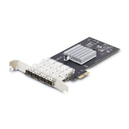 Tarjeta de Red StarTech.com ST4GSXPCIe Intel I350 PCI Express 1GbE SFP 4 Puertos Jumbo VLAN