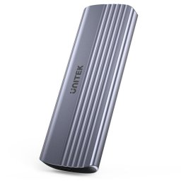 Caja externa SSD UNITEK S1241B01 M.2 Aluminio Gris USB Type-C Hot-swap