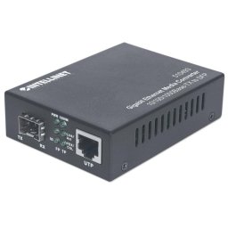 Tarjeta de Red Intellinet 510493 SFP RJ-45 1000 Mbit/s Full Dúplex Metal