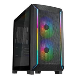 Caja PC SilverStone FARA 312Z Ventana Cristal Templado ARGB Negra