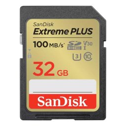 Tarjeta SDHC Sandisk SDSDXW2-064G-GNCIN 32GB Extreme PLUS Pack 2 UHS-I U3 V30 100MB/s