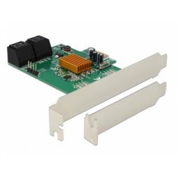 Tarjeta de Red DeLock 90382 PCI Express 4xSATA 6 Gbps Soporte S.M.A.R.T. TRIM NCQ