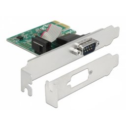 Tarjeta de Red DeLock 89948 PCI Express RS-232 230 Kbit/s Bajo Perfil