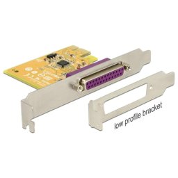 Tarjeta de Red DeLock 89445 PCI Express Paralelo 0,0144 Gbit/s Bajo Perfil