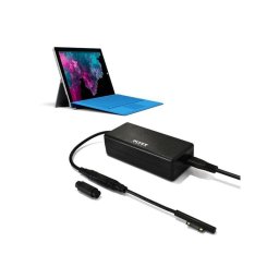 Fuente de Alimentación Port Designs 900102-EU 60 W Cargador Universal para Microsoft Surface con cable de 2,5 m