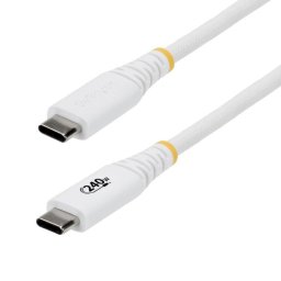 Cable USB-C StarTech 3m PD 240W EPR 5A USB 2.0 Blanco