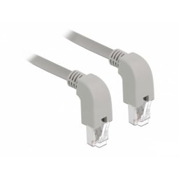Cable de red DeLOCK 85877 1 m Cat6a S/FTP Gris
