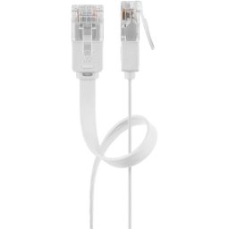 Cable de red Goobay 95191 1,5 m Cat5e U/UTP RJ-45 Blanco