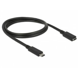 Cable USB-C a USB-C Delock 85533 1 m USB 3.2 Gen 1 Negro