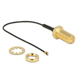 Cable coaxial Delock 0,1 m RP-SMA a MHF IV/ HSC MXHP32