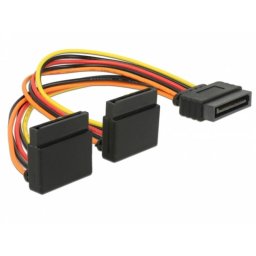 Cable de alimentación interna DeLOCK 60170 SATA 15 pines 0,15 m