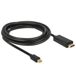 Adaptador de cable de vídeo DeLOCK 2 m Mini DisplayPort a HDMI Oro