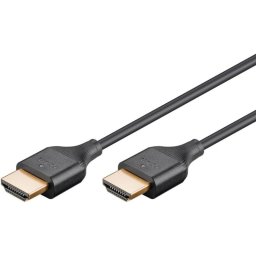 Cable HDMI Goobay 75294 2 m Negro 4K @ 60Hz