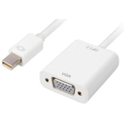 Adaptador Sharkoon Mini DisplayPort a VGA 0,15 m Blanco