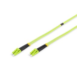 Cable de fibra óptica Digitus LC a LC multimodo OM5 1 m