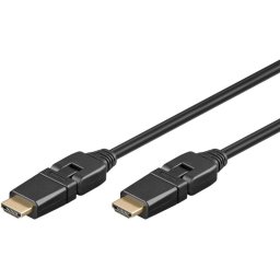 Cable HDMI Goobay 61286 2 m Negro 18 Gbit/s 4K 60 Hz