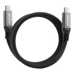 Cable USB-C a USB-C ADATA CACCU3-100W-100AN-BK 1 m Negro