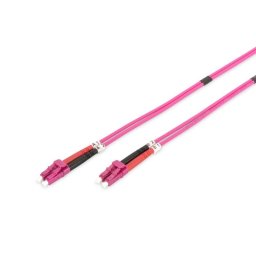Cable de fibra óptica multimodo Digitus LC a LC OM4 10 m