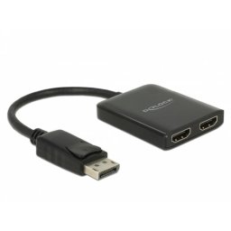 Divisor DisplayPort 1.4 DeLOCK 1 x DisplayPort a 2 x HDMI MST