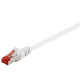 Cable de red Goobay 93506 20 m Cat6 S/FTP RJ-45 Blanco